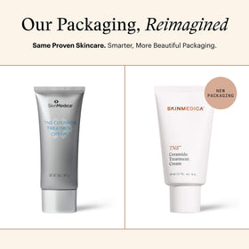 SkinMedica open jar showing rich cream texture for hydration