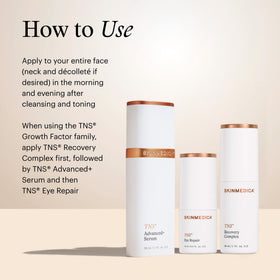 SkinMedica application on hand illustrating easy spreadability and absorption