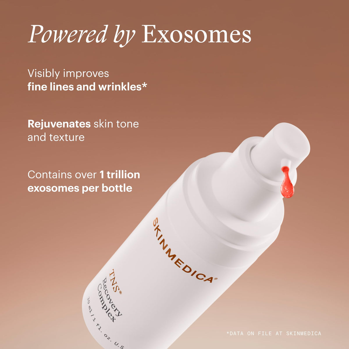 SkinMedica gel texture close-up highlighting lightweight absorption benefit