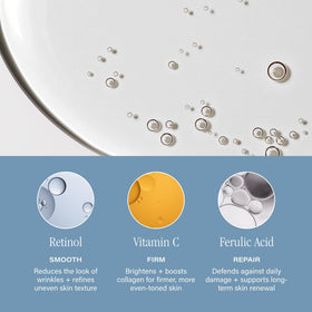SKINN applied morning and evening steps showing easy routine integration