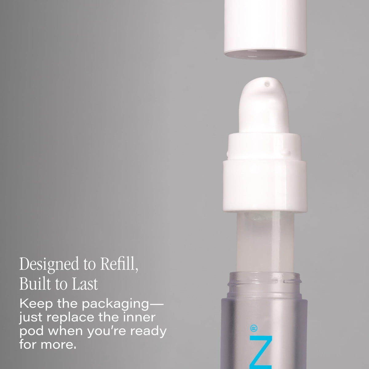 SKINN bottle on bathroom shelf in lifestyle setting for daily routine benefit
