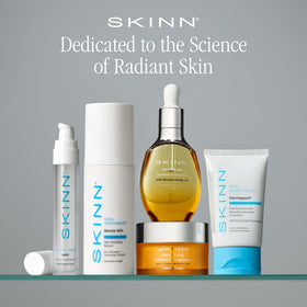 SKINN applied as overnight mask demonstrating deep moisture recovery