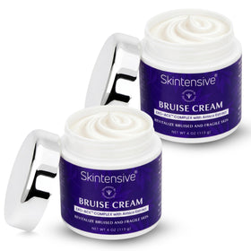 SKINTENSIVE jar front view showing packaging and clear product identity benefits