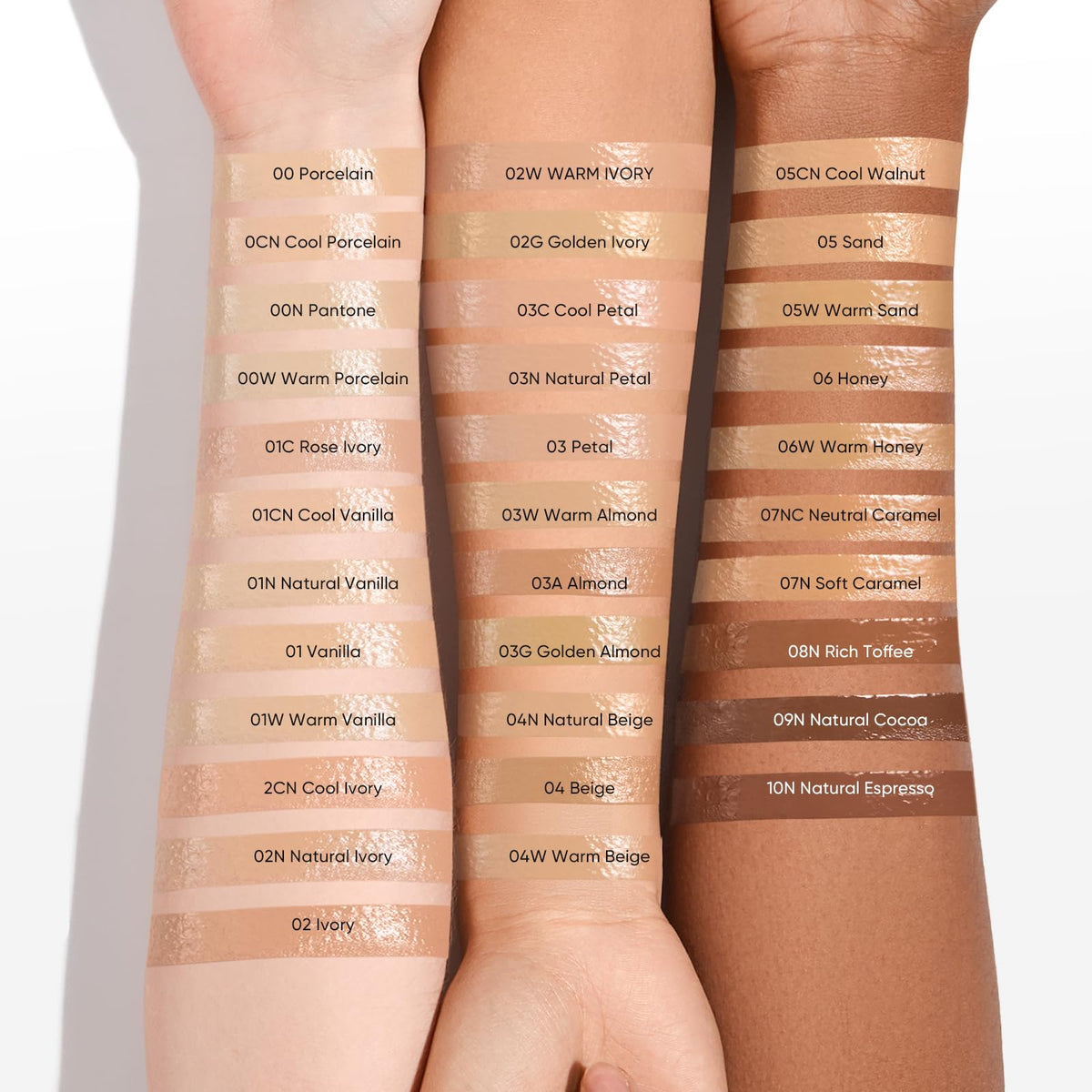 SKINTIFIC ingredients label showing peptide complex for hydrating benefits