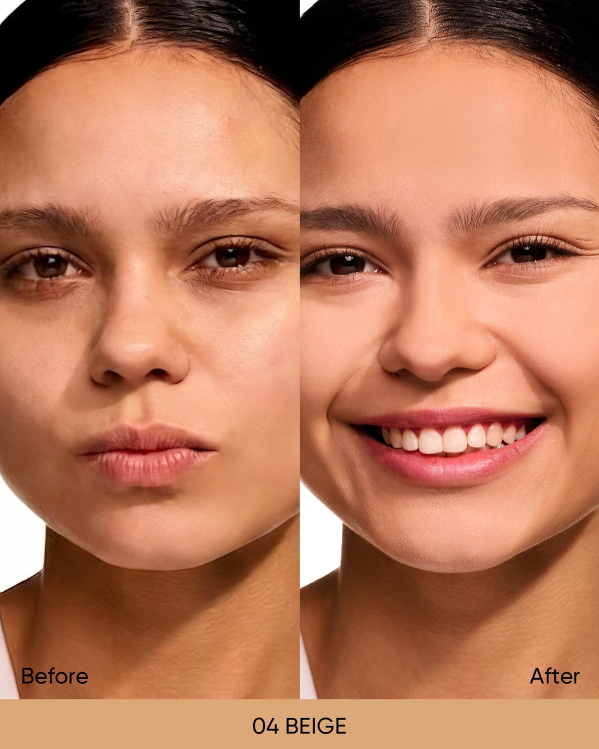 SKINTIFIC open cushion compact with applicator sponge, convenient on-the-go application benefit