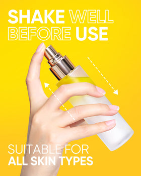 SKINTIFIC used before and after makeup, displays smoother finish benefit