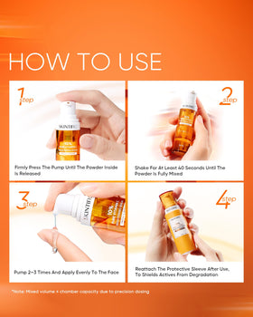 SKINTIFIC on bathroom counter as part of morning skincare routine