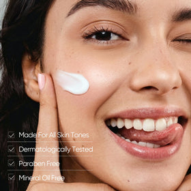 SKINTIFIC open jar top view revealing water-gel consistency and hydration boost