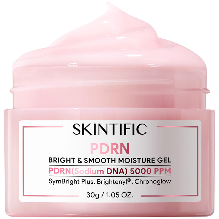 SKINTIFIC front packaging showing compact 30g jar for easy travel