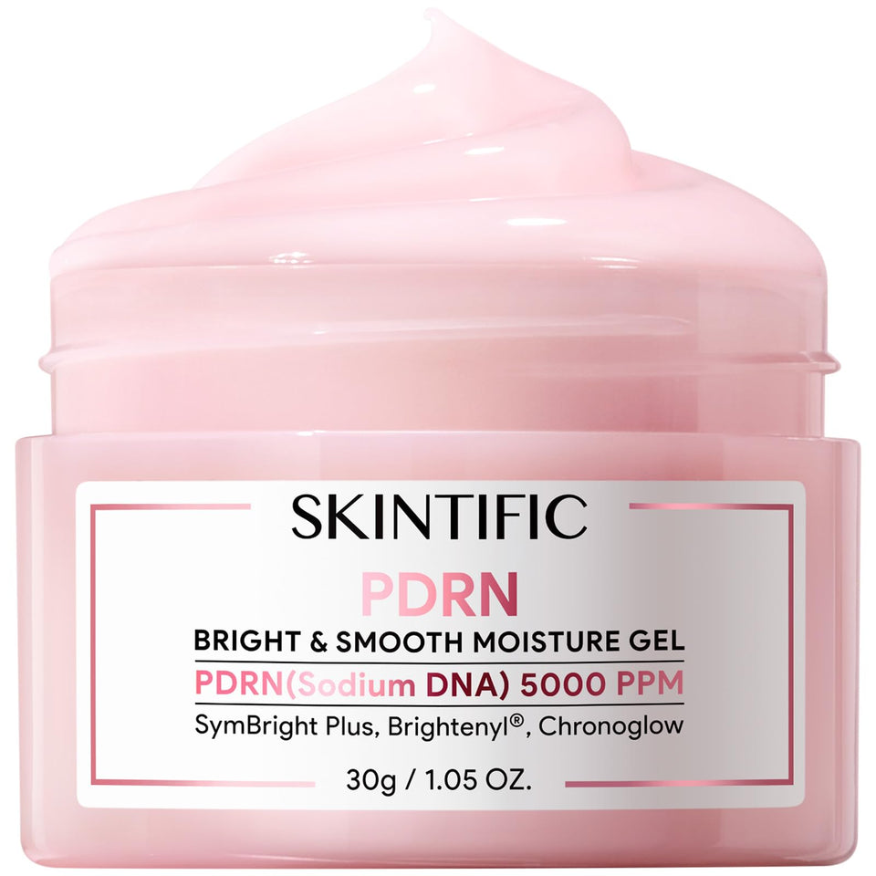 SKINTIFIC front packaging showing compact 30g jar for easy travel