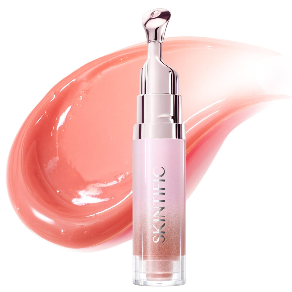 SKINTIFIC front packaging showing tint and glossy finish benefit