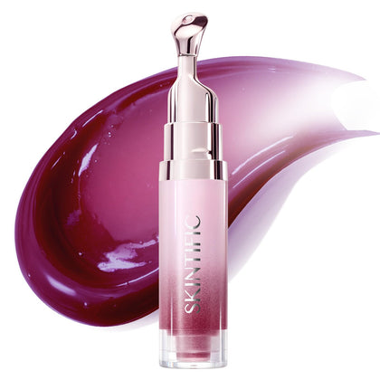 SKINTIFIC front packaging showing berry velvet shade and benefits