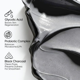 SKINTIFIC rinsing mask in sink showing easy removal and non-drying finish