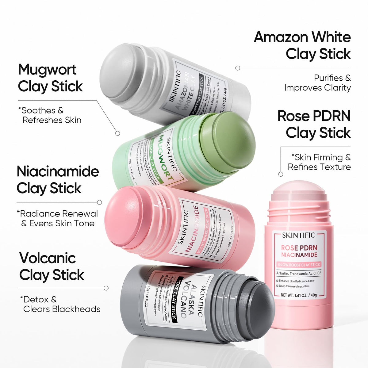 SKINTIFIC post-rinse skin showing brighter, hydrated complexion