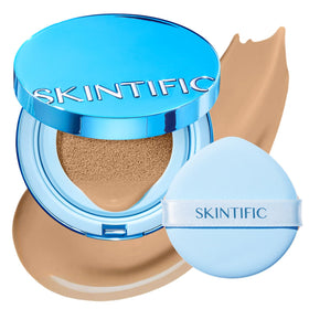 SKINTIFIC compact front view showing sleek design and travel-friendly benefit