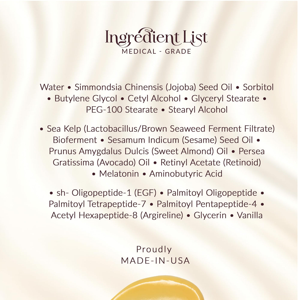 SKINWIT ingredients flatlay showing science-backed formula