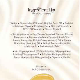 SKINWIT ingredients flatlay showing science-backed formula