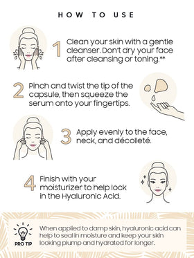 skinworks open capsule dispensing serum highlighting fresh single‑dose advantage