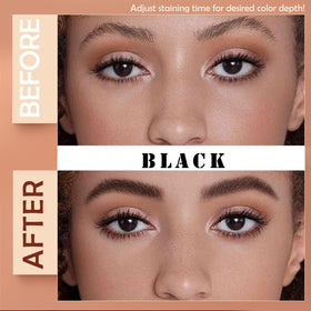 Sklight applicator brush detail for precise brow and lash tinting