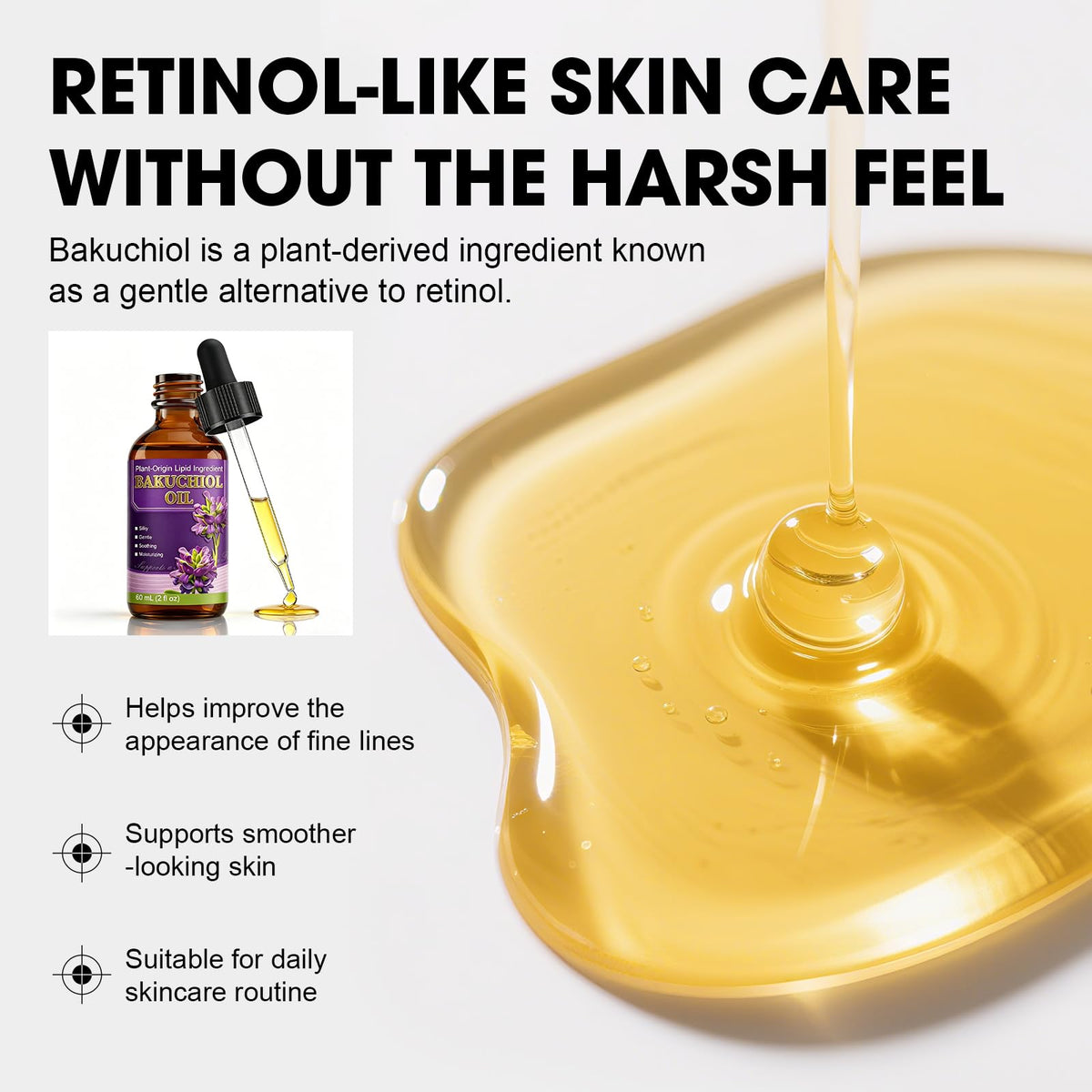 SKSOYT oil on bathroom counter at night showing calming nighttime routine