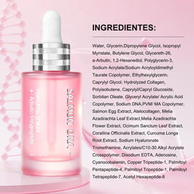 SKSOYT box and serum flatlay depicting product presentation and included volume
