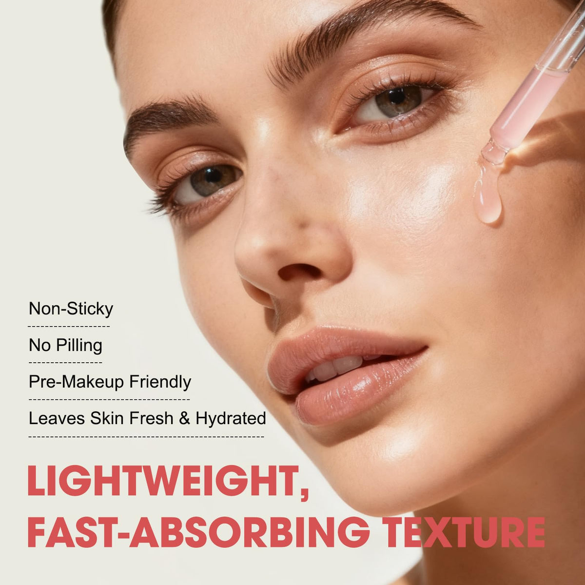 SKSOYT bottle staged on bathroom shelf evoking everyday skincare routine ease