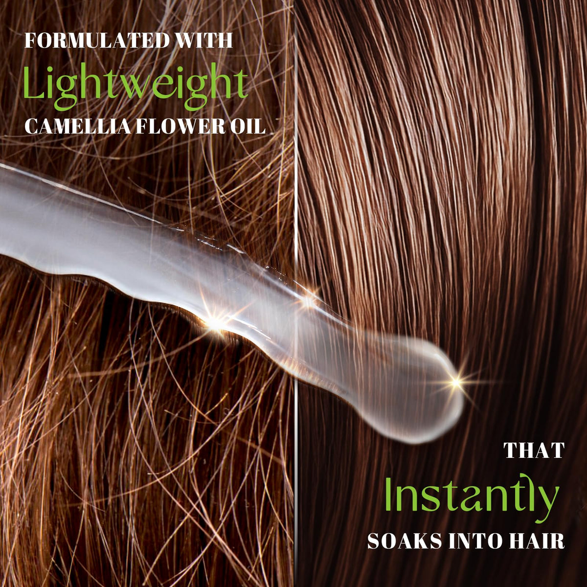 SKUPHI after-wash hair showing smoother shinier-looking strands
