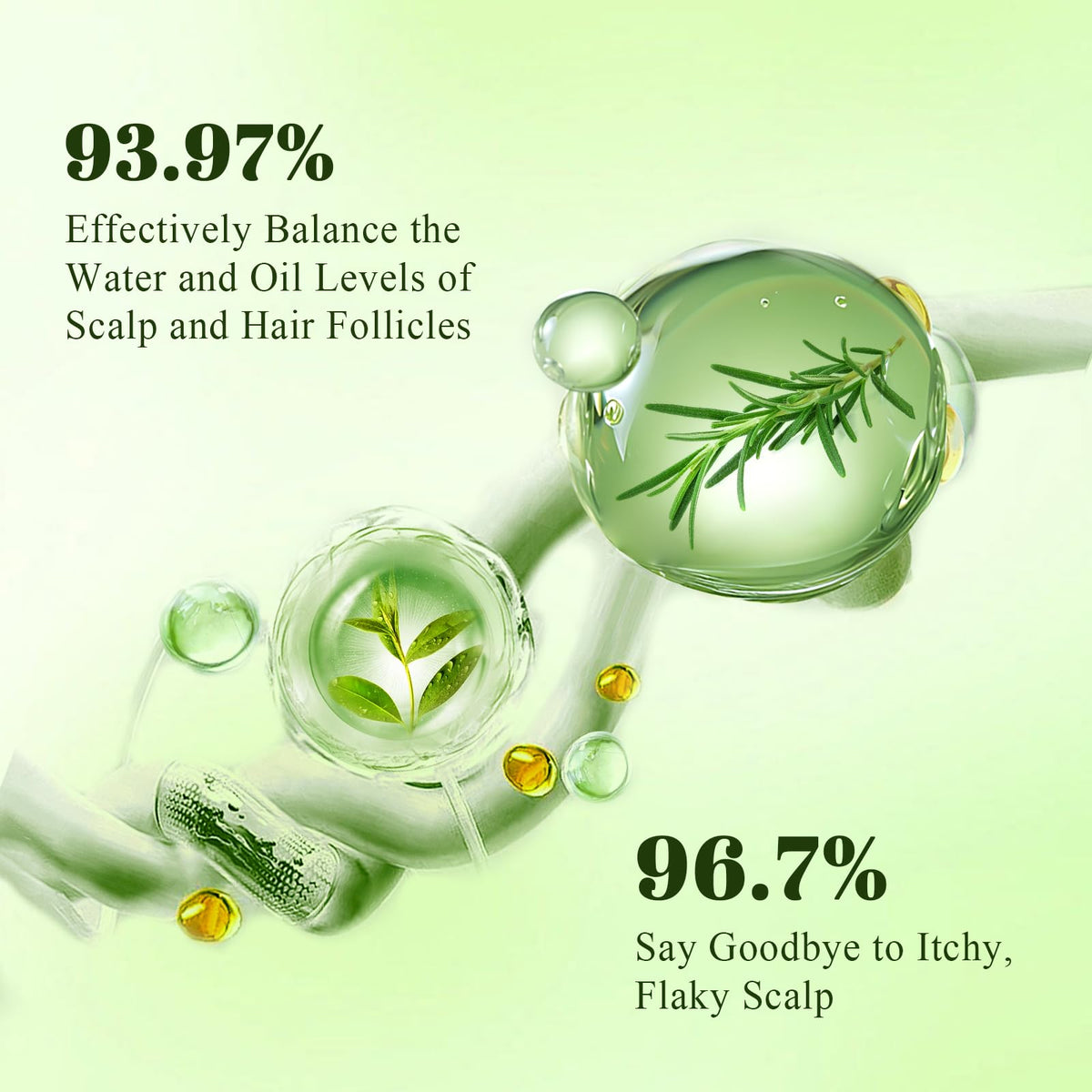 SKUPHI person shampooing hair illustrating scalp massage and cleansing benefit