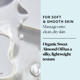 Sky Organics label detail showing cold-pressed and organic claims benefits