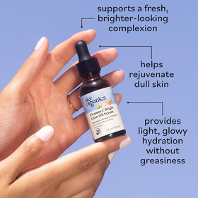 Sky Organics jojoba and rosehip oils side-by-side showing nourishing oils