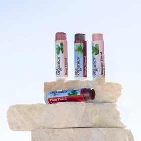Sky Organics on a vanity lifestyle scene suggesting everyday beauty and convenience