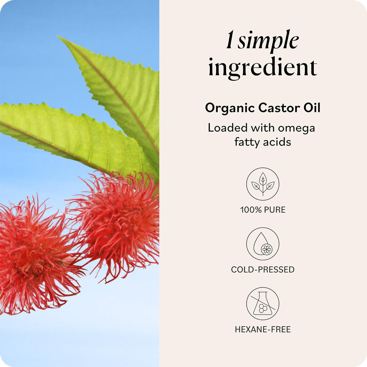 Sky Organics applied to scalp with fingertips showing comfortable massage benefit