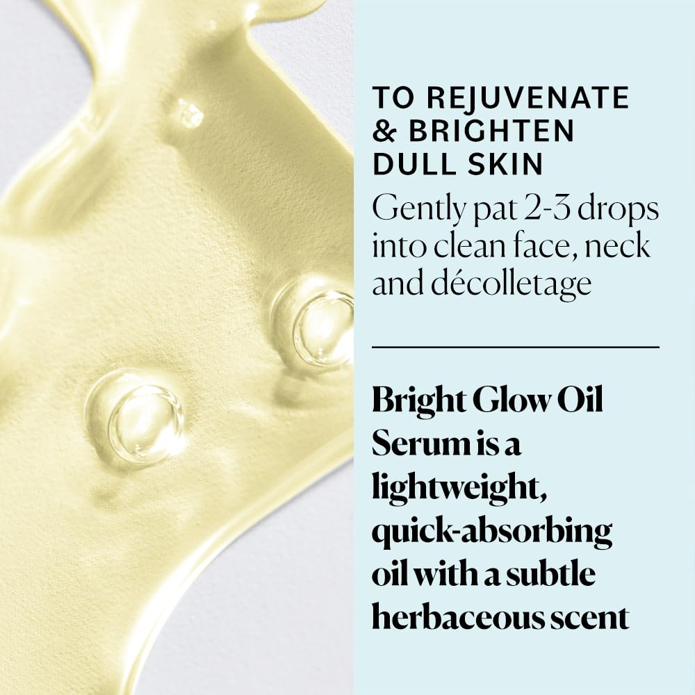 Sky Organics serum texture drop demonstrating lightweight absorption and glow