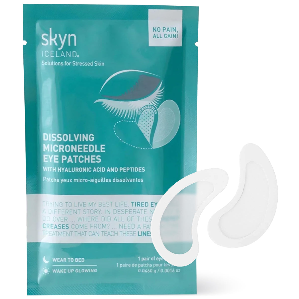 skyn ICELAND front packaging showing product and benefits for easy identification