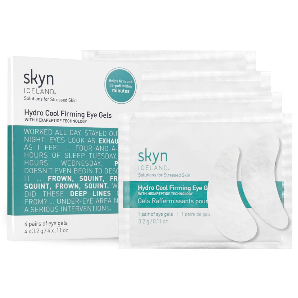 skyn ICELAND front pouch showing clean sample packaging and quick-patch benefit