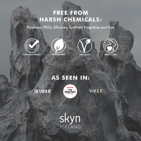 skyn ICELAND patch size next to fingers to show compact scale and precise coverage