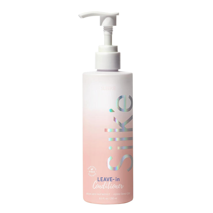 Sleek'e Silk'e front bottle showing label and size for easy identification