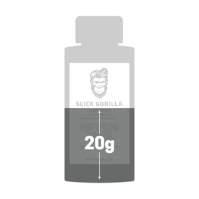 Slick Gorilla clear product label showing ingredients and easy-wash benefit