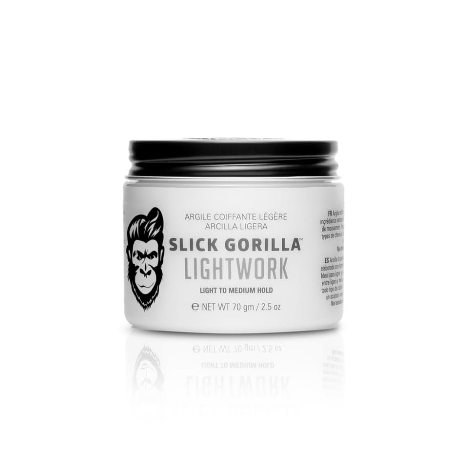 Slick Gorilla jar front view showing brand and compact size for easy storage