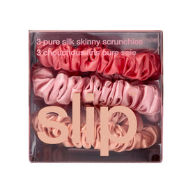 SLIP scrunchie elastic core detail showing secure stretch without damage benefit