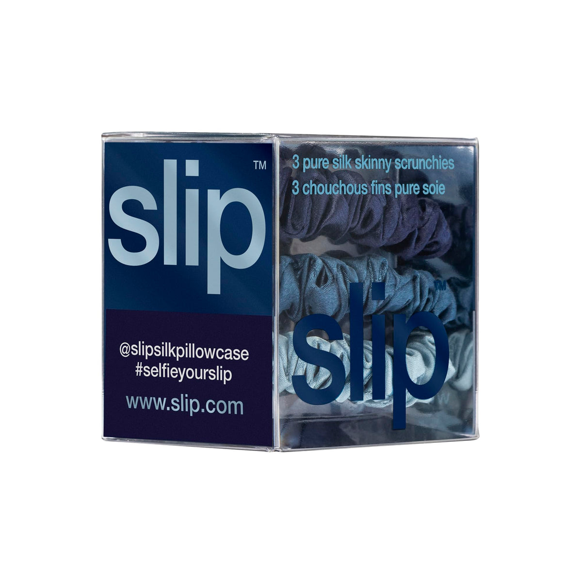 SLIP scrunchie worn on wrist showing easy carry and stylish convenience