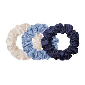 SLIP scrunchies paired with outfit to illustrate polished everyday style