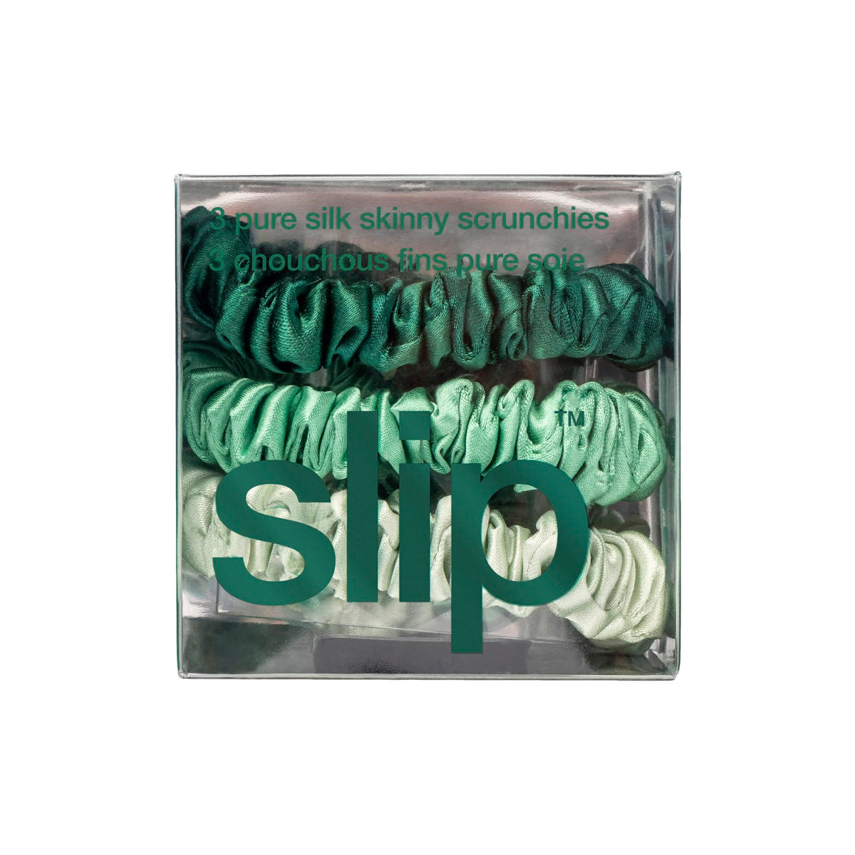 SLIP scrunchie worn on wrist showing convenient carry and gentle hold