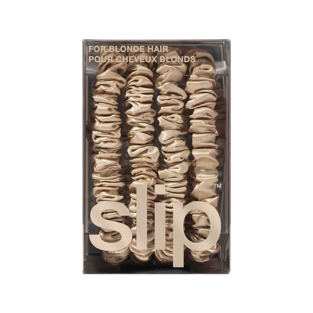 SLIP silk texture under light emphasizing 22 momme sheen and luxurious smoothness