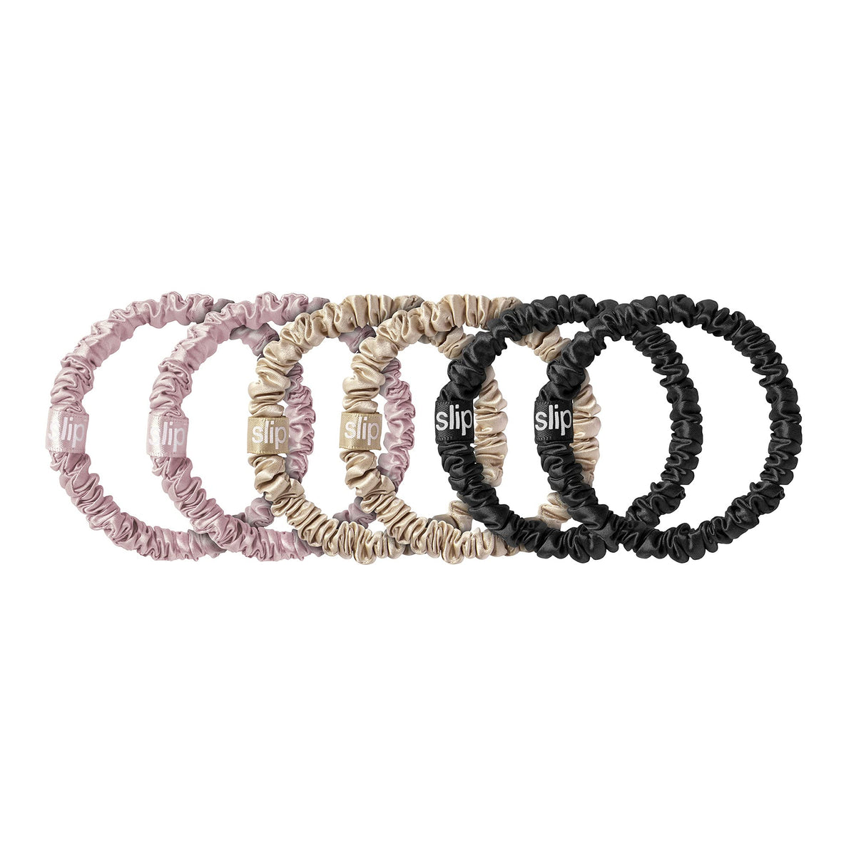 SLIP scrunchie styling a half-up look for polished everyday wear