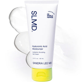 SLMD front packaging showing the moisturizing cream and branding for clear identification and trust