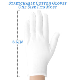 SLWJAXGT gloves handling jewelry and coins to prevent fingerprints and oils