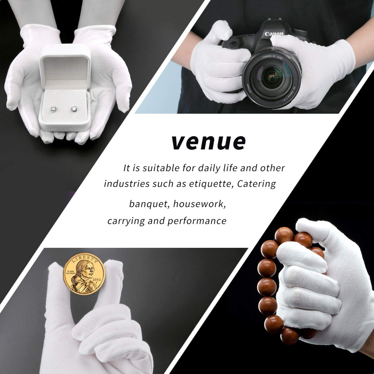 SLWJAXGT gloves as part of a costume offering clean, neutral presentation