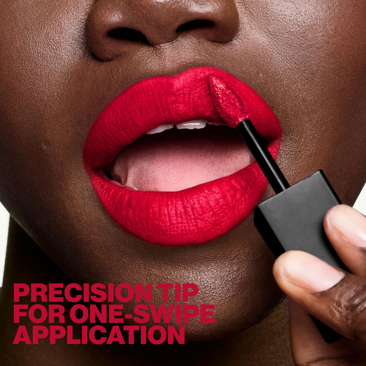 Smashbox held in hand during application demonstrating easy control