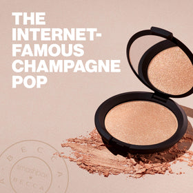 Smashbox x BECCA packaging lifestyle shot showing stylish carry and convenience